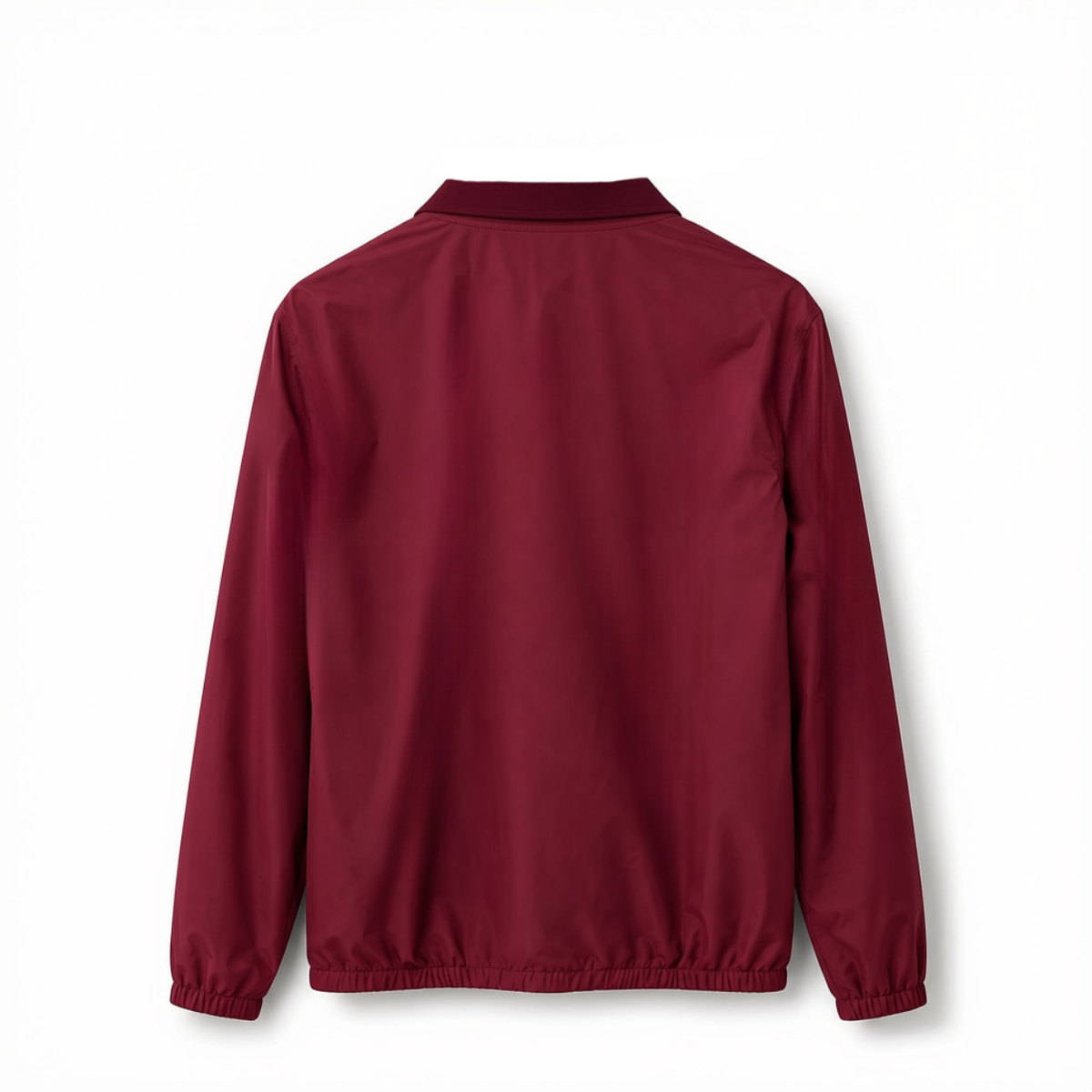 Burgundy Bomber Jacket